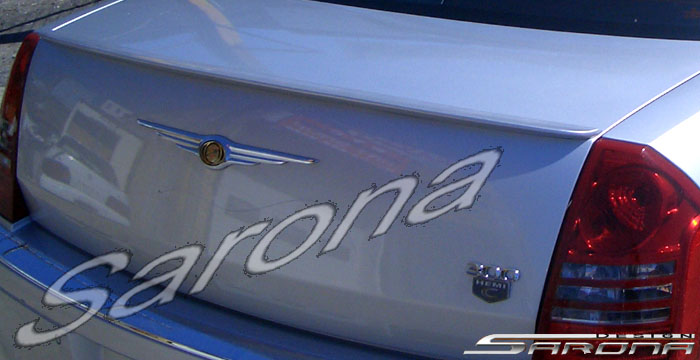 Custom Chrysler 300C Trunk Wing  Sedan (2004 - 2007) - $179.00 (Manufacturer Sarona, Part #CR-003-TW)